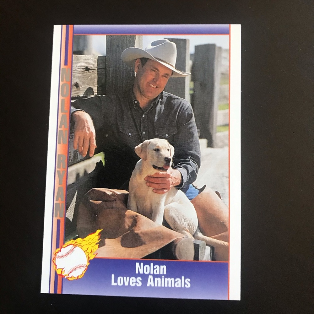 Nolan Ryan Baseball Card